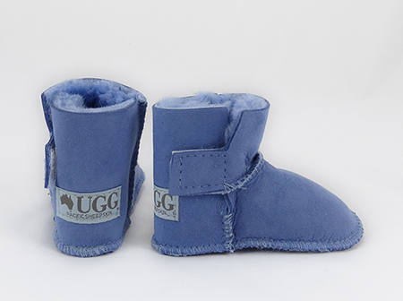 baby blue uggs with bows